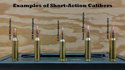 22 <b>Short</b> Ammo; 17 HMR Ammo; View All Rimfire <b>Calibers</b>. . List of short action calibers